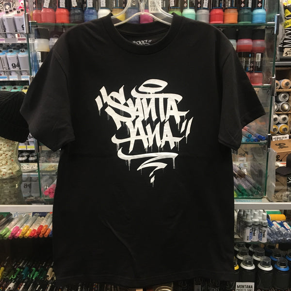 Santa Ana Tag tee (black)