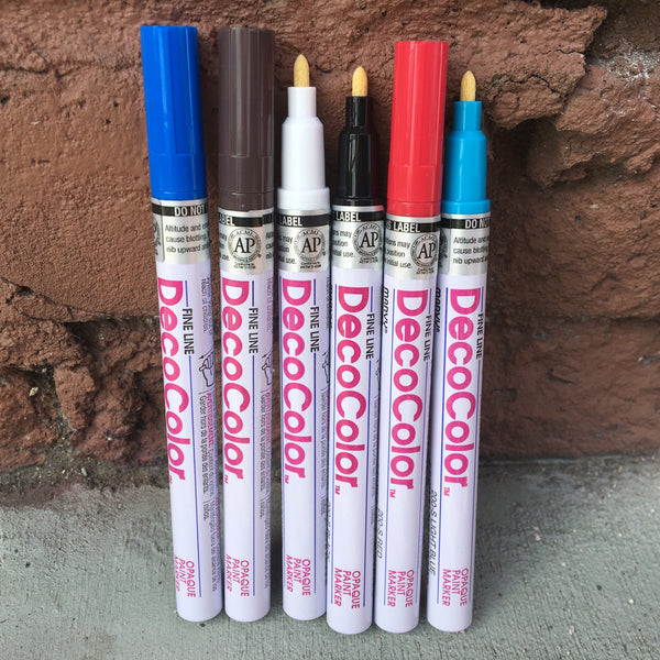 Decocolor Paint Marker (fine point) – GCS Clothing
