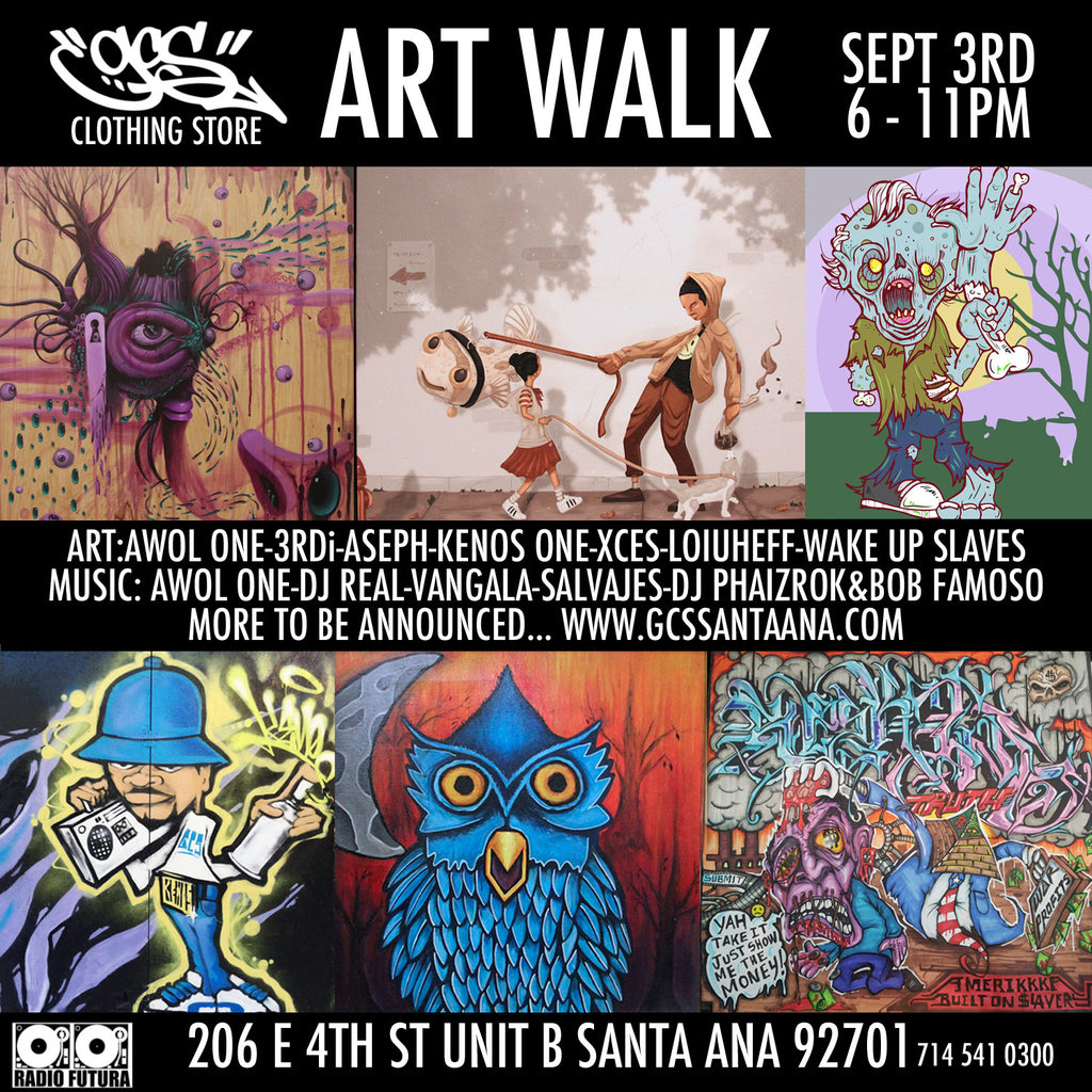 Art Walk Sept. '16 at GCS