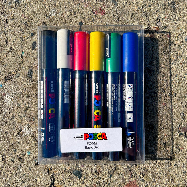 POSCA PC-5m Basic Set
