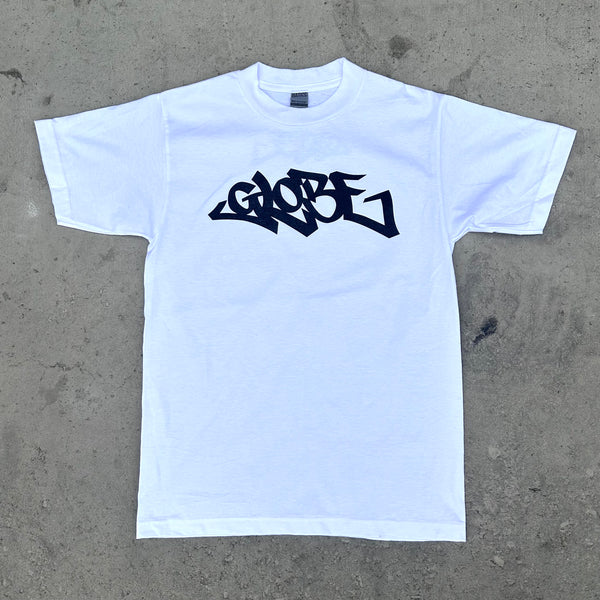 GLOBE tee (white)