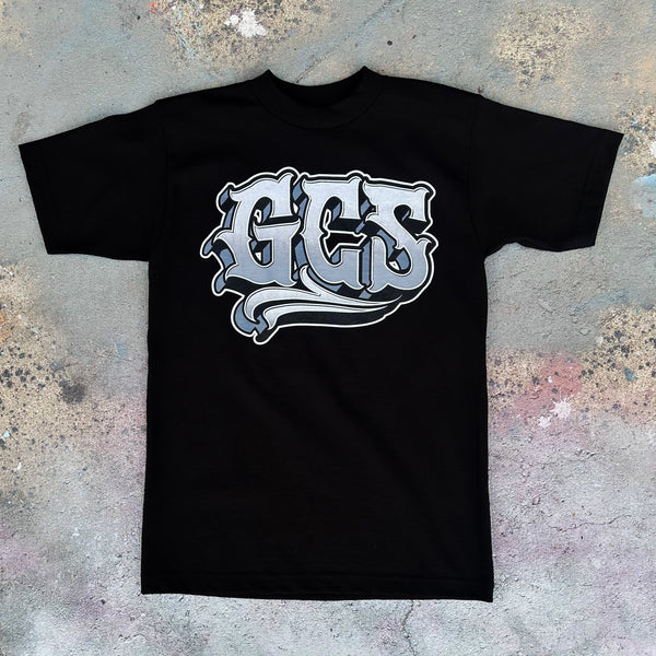 SNIICK x GCS tee (black)