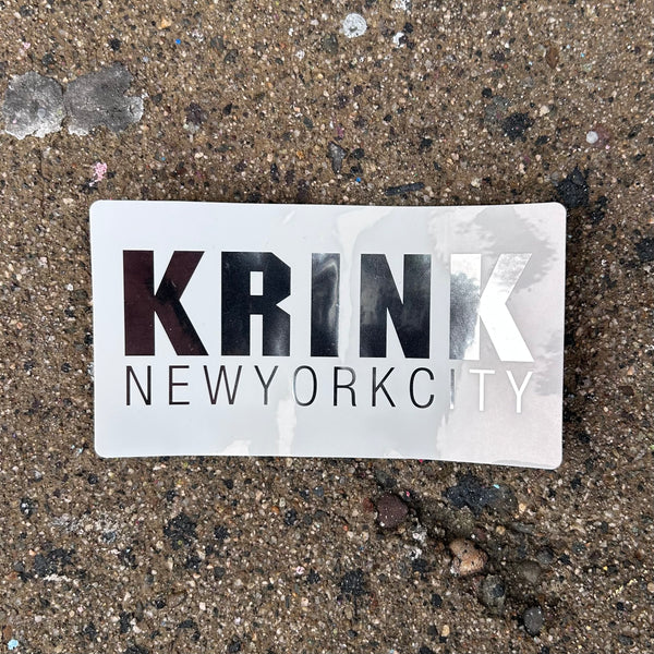 KRINK Logo sticker - GCS Clothing