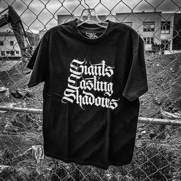 Script Tee (black) - GCS Clothing