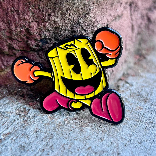 Cap Man pin