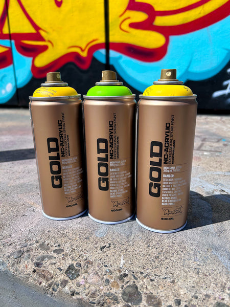 Montana Gold spray paint