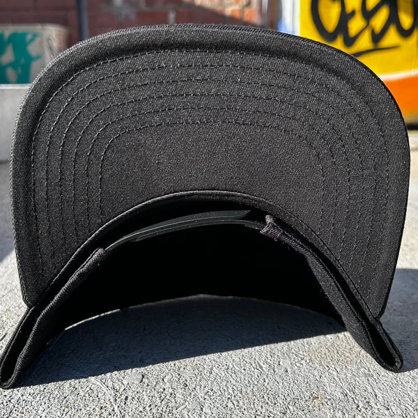 T Star Hat (BLK/BLK) - GCS Clothing