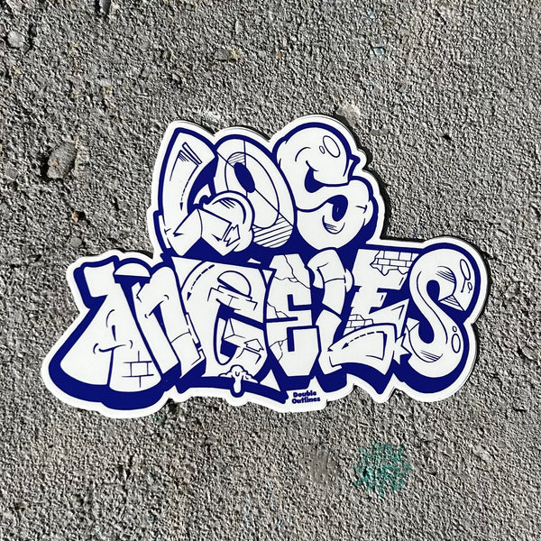 Los Angeles Sticker - GCS Clothing