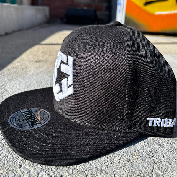 T Star Hat (BLK/WHT) - GCS Clothing