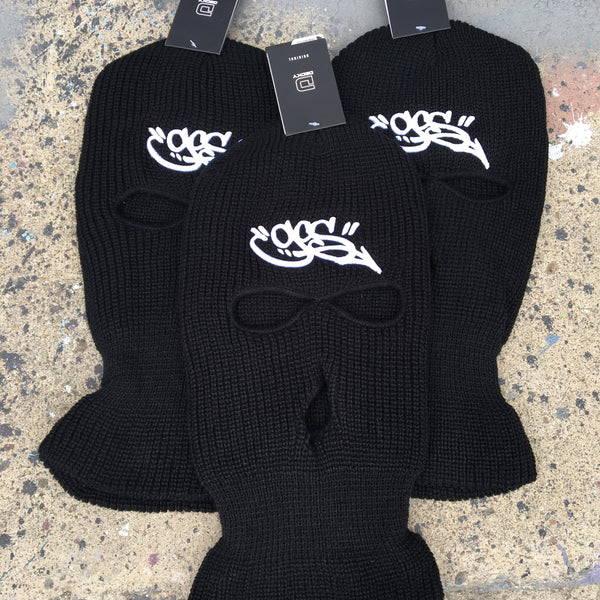GCS Logo Ski Mask (black) - GCS Clothing