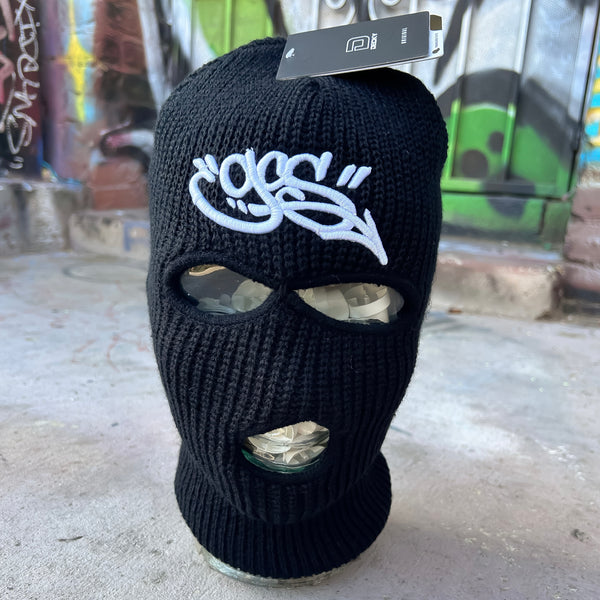 GCS Logo Ski Mask (black) - GCS Clothing