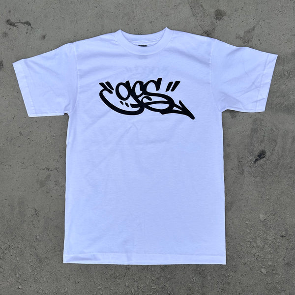 GCS Logo tee (white)