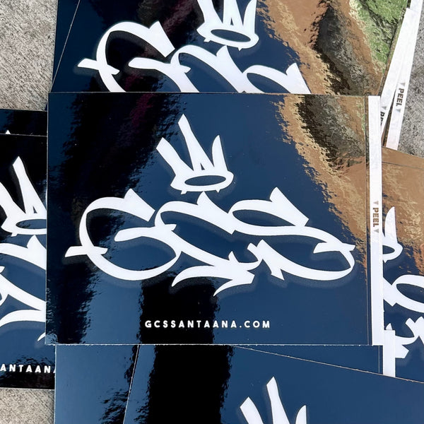 GCS Crown Logo sticker