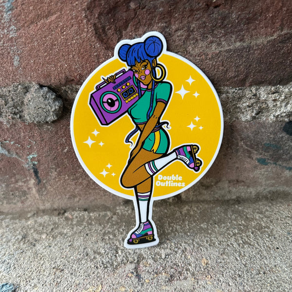 Roller Girl sticker