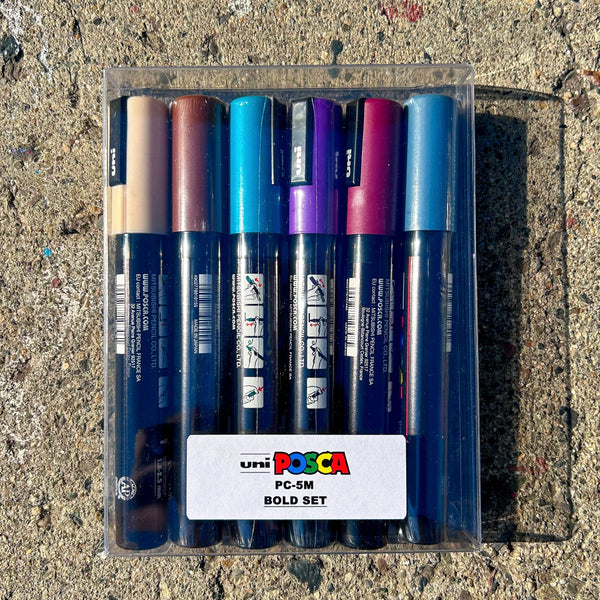 POSCA PC-5m Bold Set