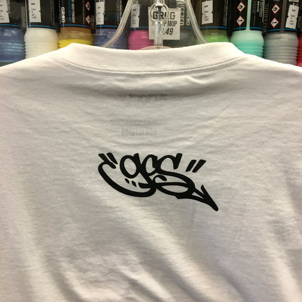 FLICKS x GCS Tag tee (white)