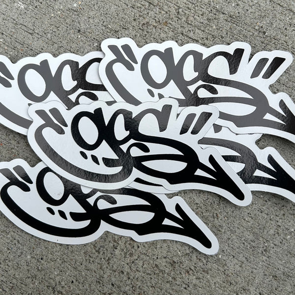 GCS Logo sticker (white)