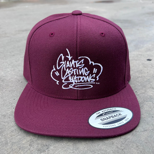 XPLODE tag hat (burgundy) - GCS Clothing