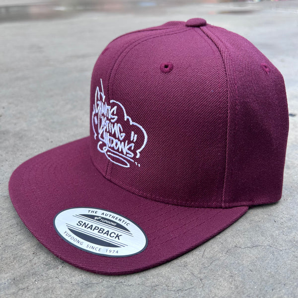 XPLODE tag hat (burgundy) - GCS Clothing