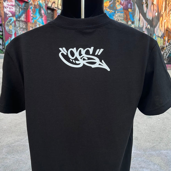 SNIICK x GCS tee (black)