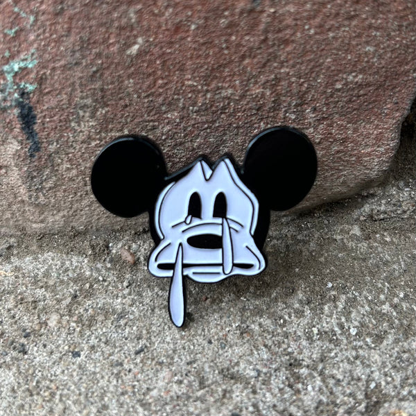 Sad Mickey pin