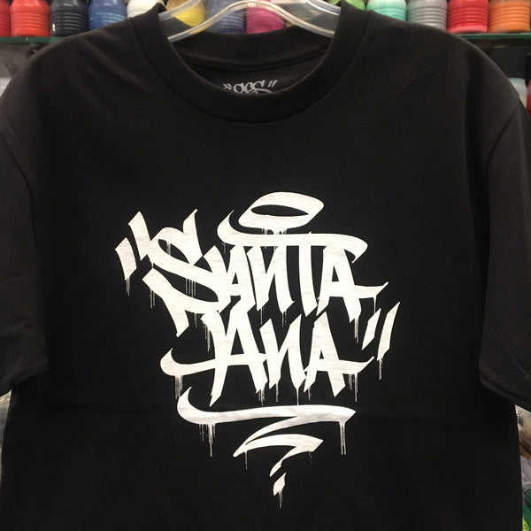 Santa Ana Tag tee (black)