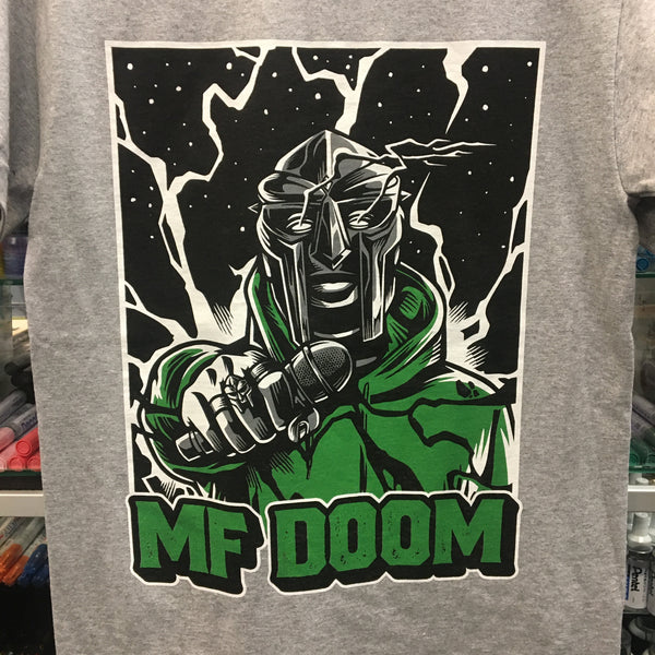 MF DOOM tee (ath grey)