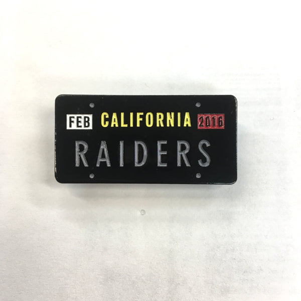 Raiders Plate pin