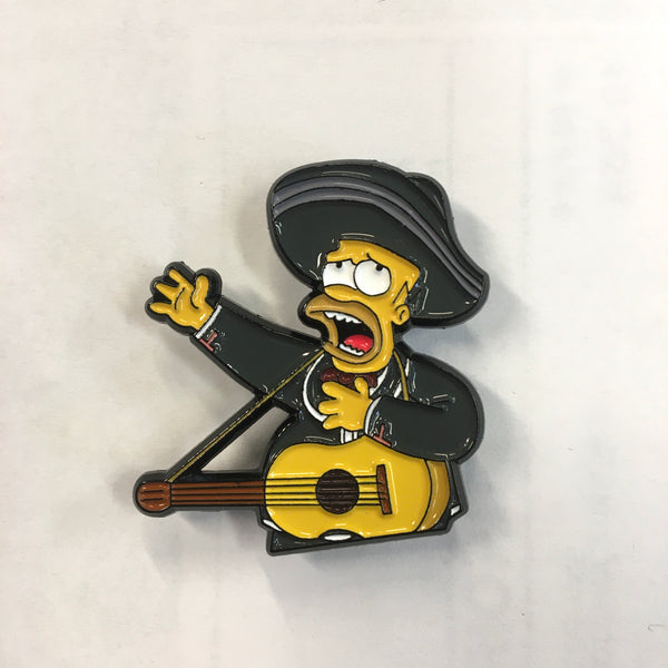 Mariachi Homer pin