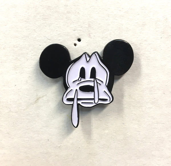 Sad Mickey pin