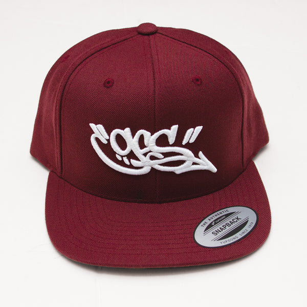 GCS Logo hat (burgundy) - GCS Clothing