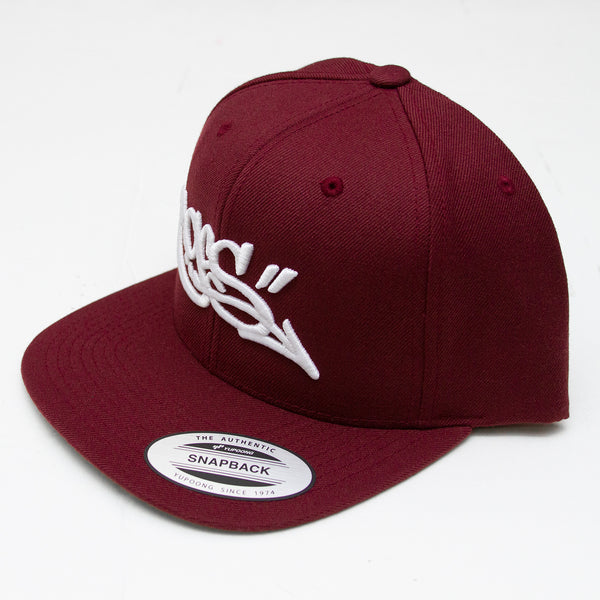 GCS Logo hat (burgundy) - GCS Clothing