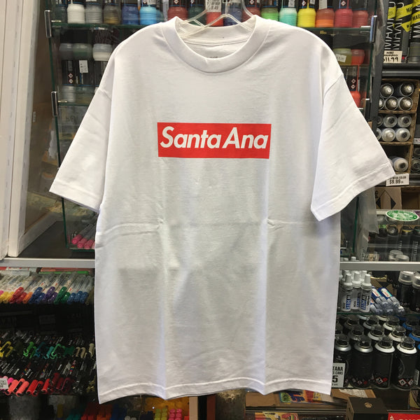 Santa Ana tee (white) - GCS Clothing