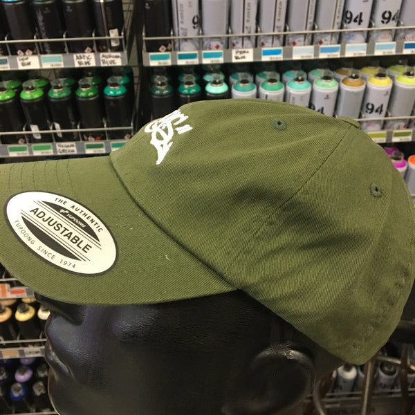 GCS Logo Dad hat (olive) - GCS Clothing