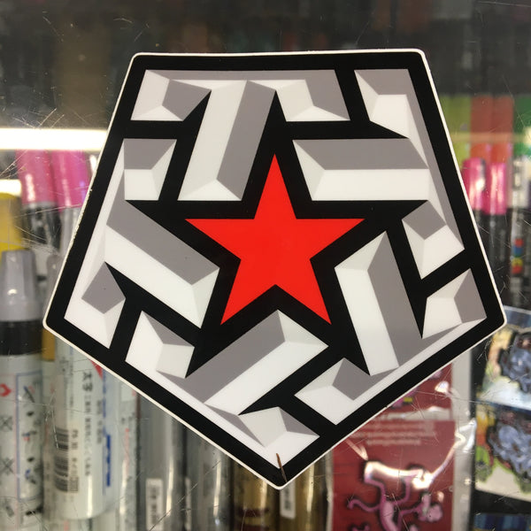 T Star sticker - GCS Clothing