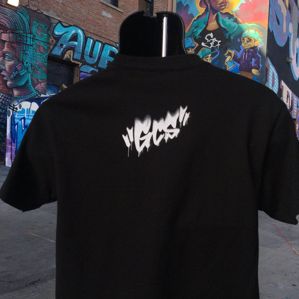 DIGITAL x GCS part II tee (black) - GCS Clothing